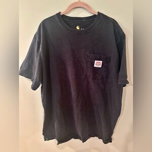 5/$25!! Carhartt Black Short Sleeve Tee with Pocket